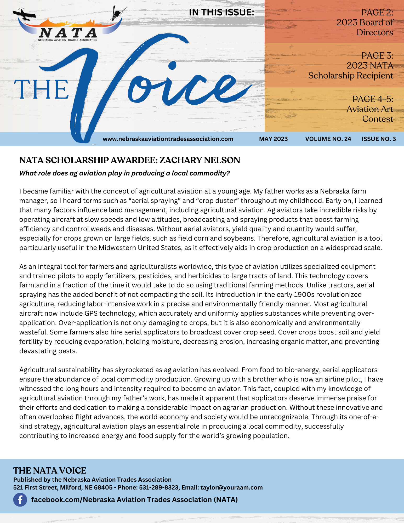 The NATA Voice — NATA